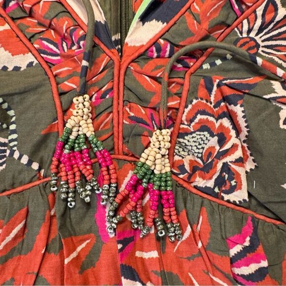 NEW Farm Rio Ainika Floral Garden Maxi Dress Size Small - Picture 8 of 13